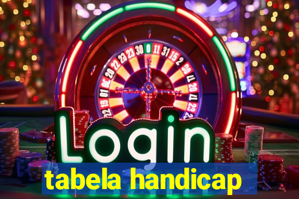 tabela handicap