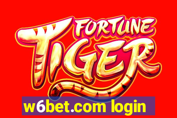 w6bet.com login