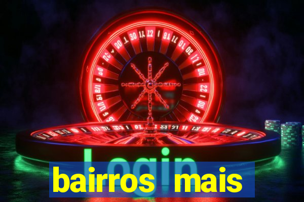 bairros mais perigosos de bh