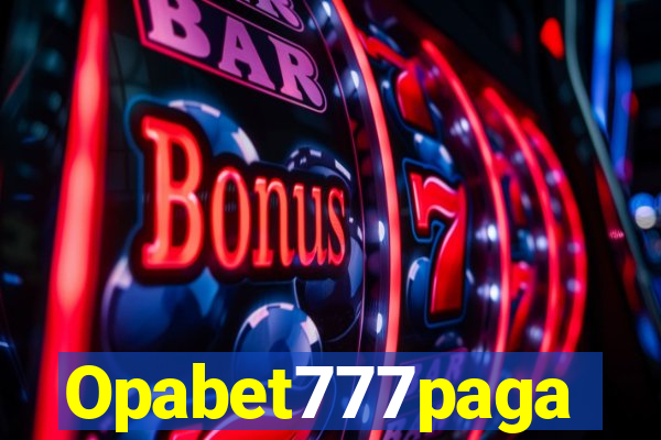 Opabet777paga