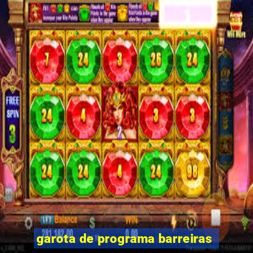 garota de programa barreiras