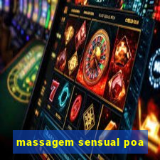 massagem sensual poa